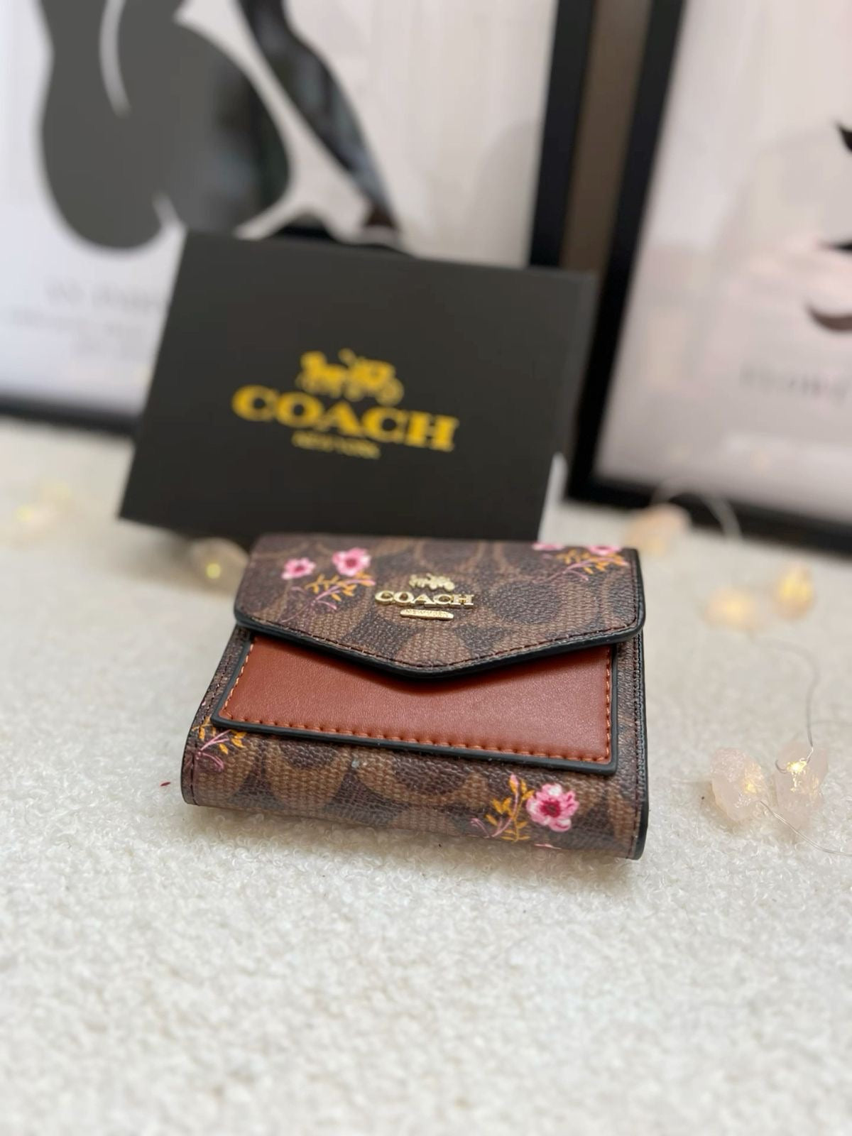 Coach snap wallet