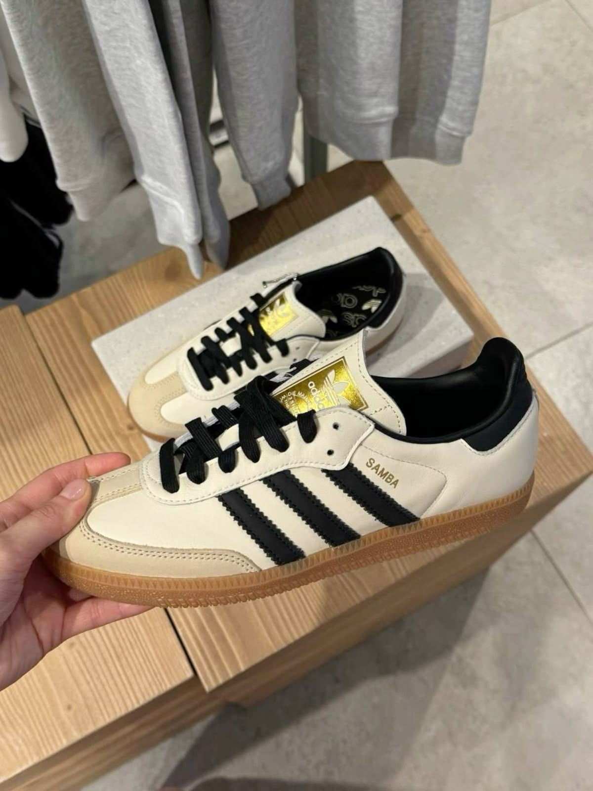 Adidas Samba Crème White