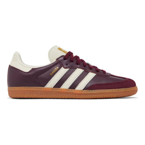 Adidas Samba OG Maroon – Gold Metallic (s)