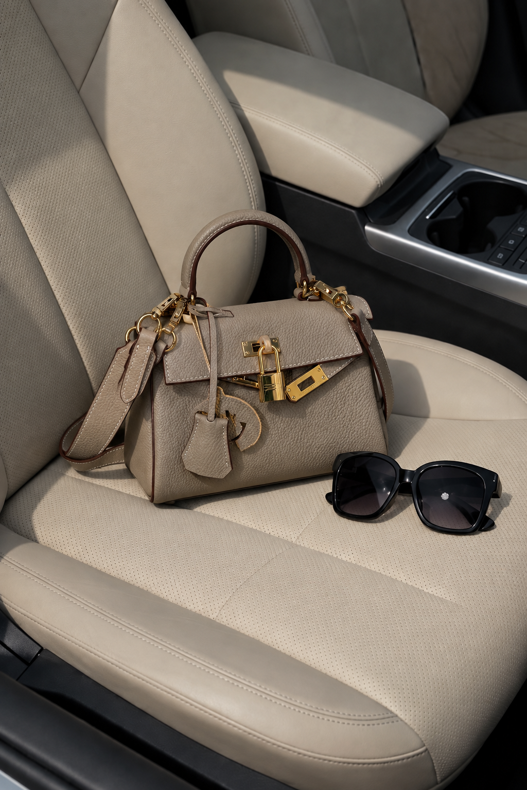 Hermes Birkin 20 Craie in Togo Leather with Gold Hardware olive