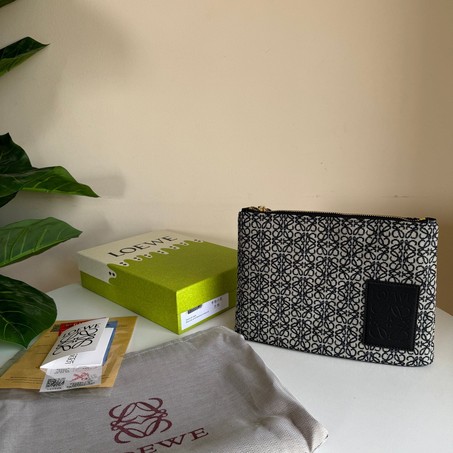 Loewe clutch bag