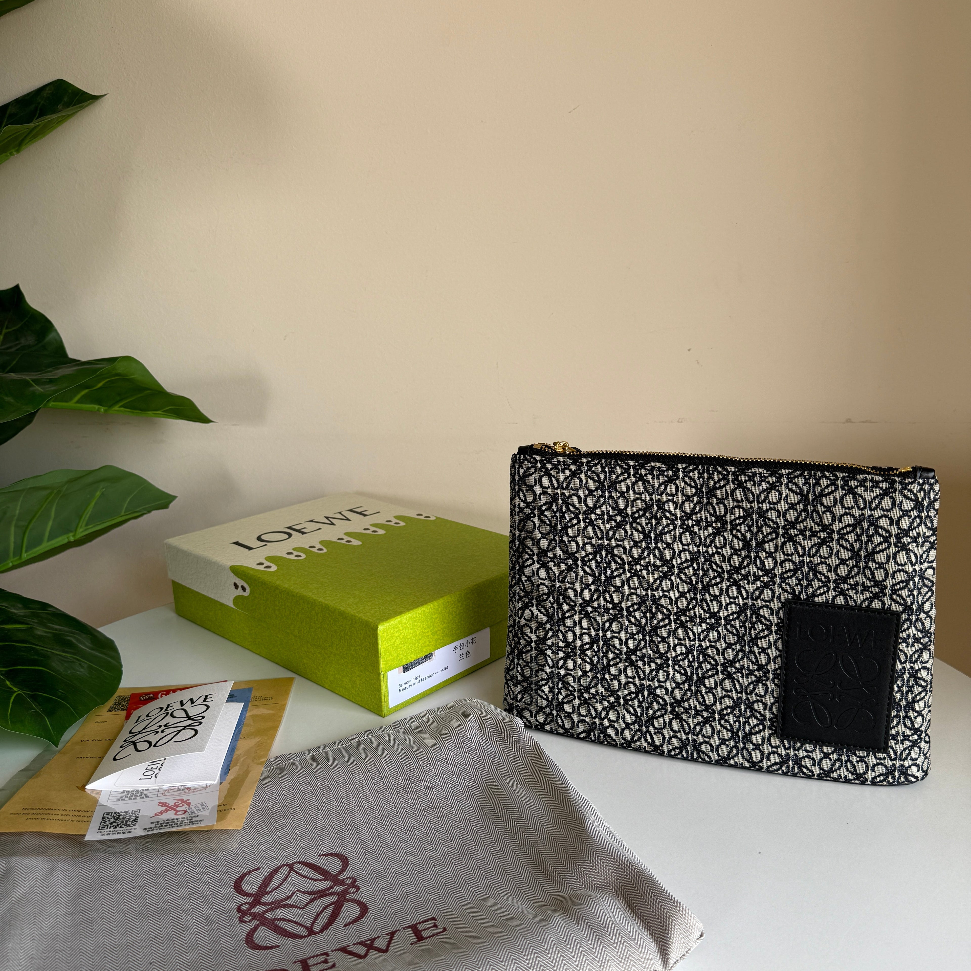 Loewe clutch bag