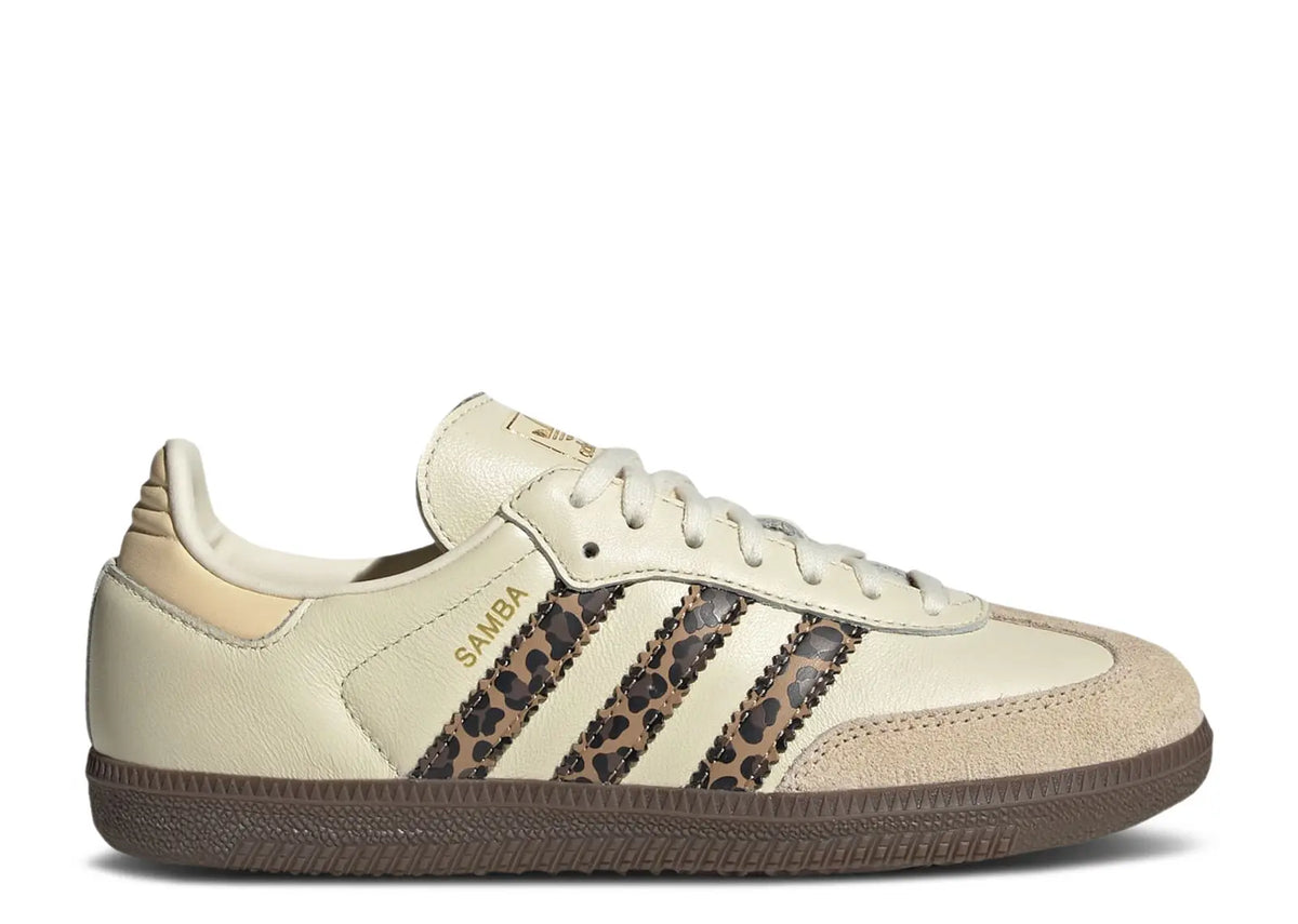 Adidas samba OG cream leopard (s)