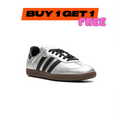 Adidas Samba OG – Silver Metallic Black Gum