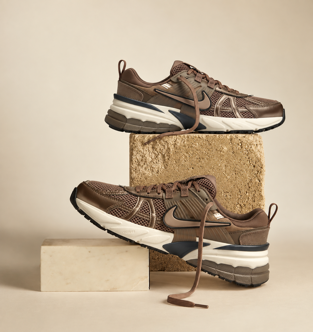 Nike V2K Run Mink Brown