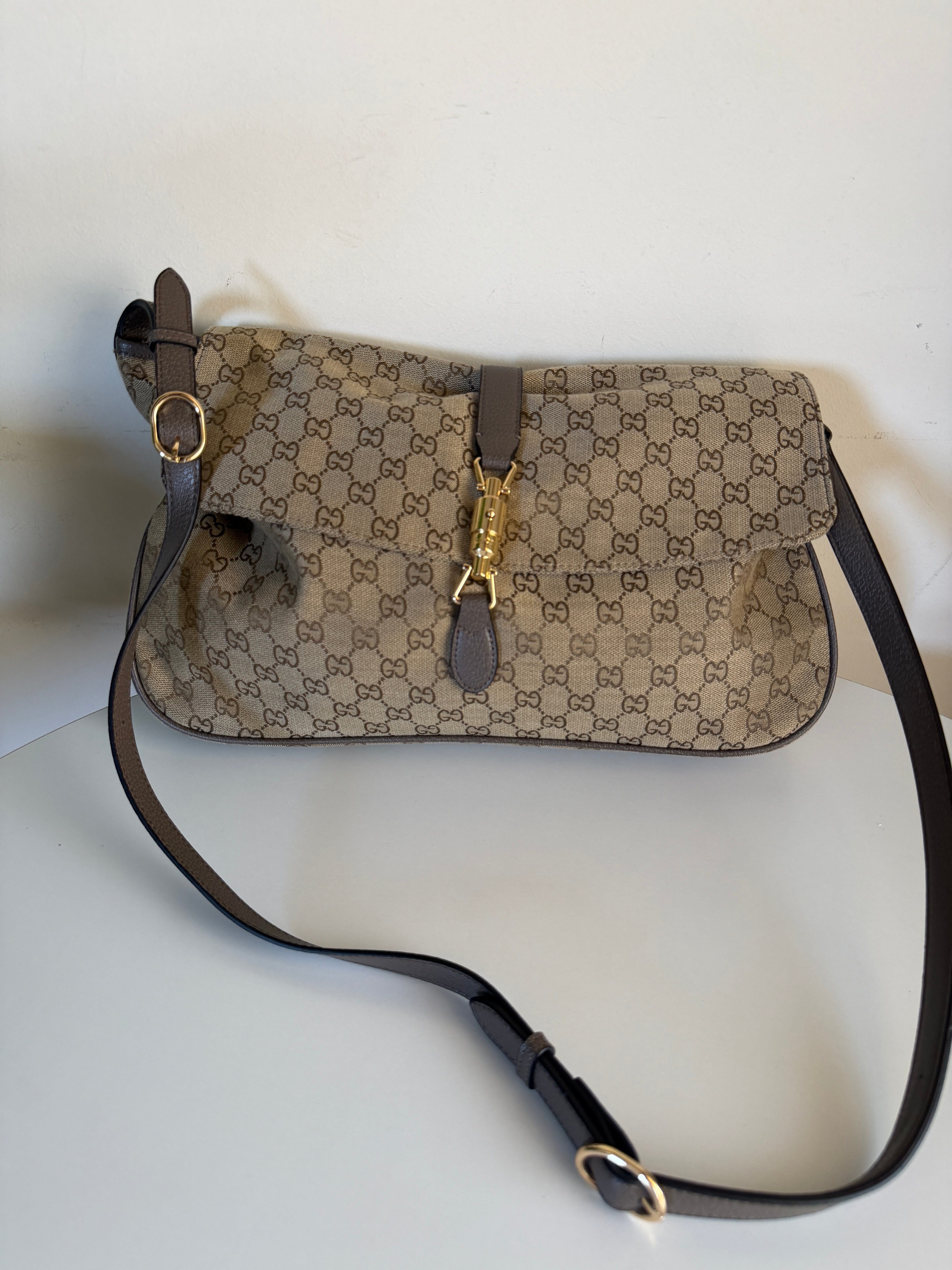 Gucci Jackie Flap large crossbody bag