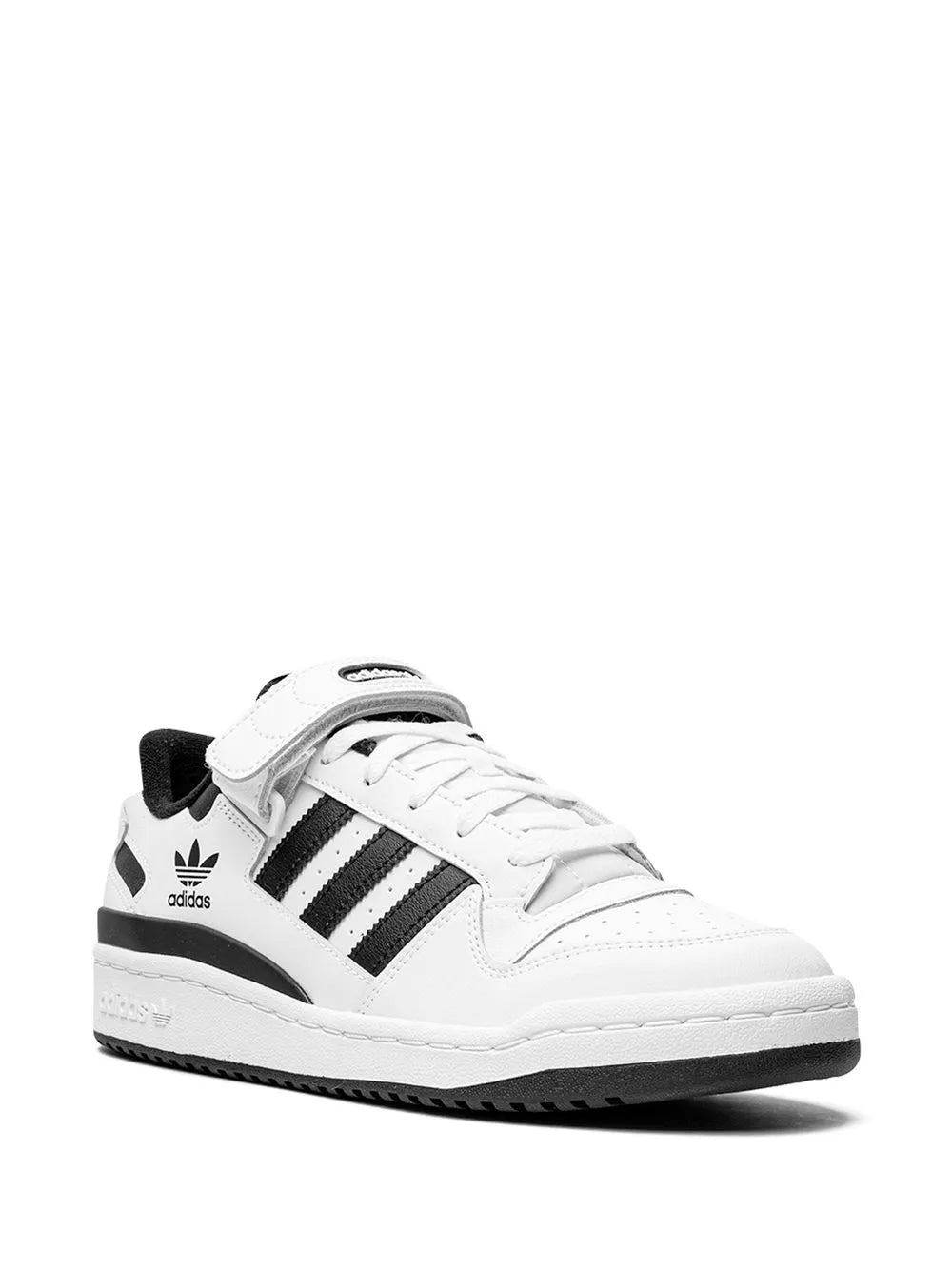 Adidas forum low white black