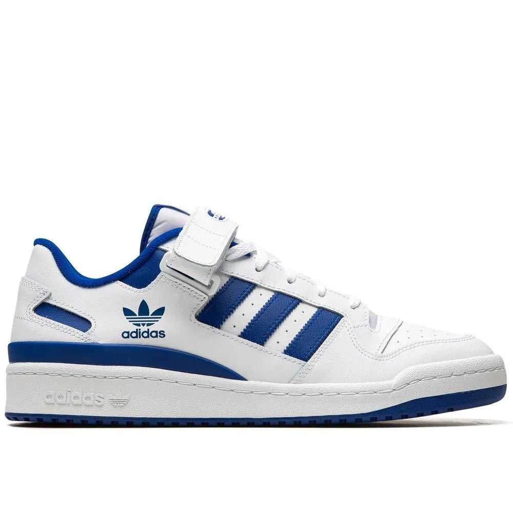 Adidas forum low white blue