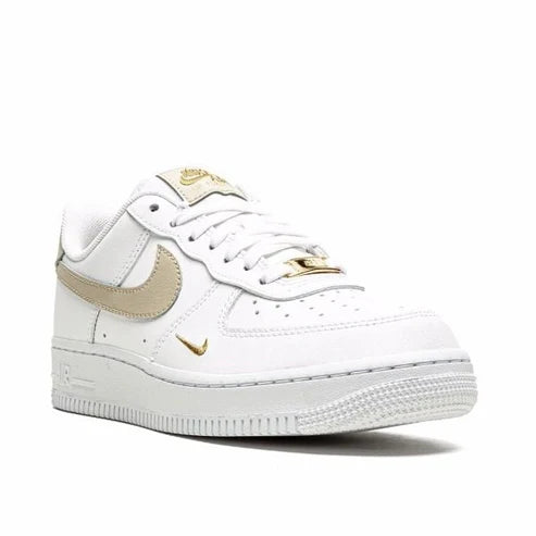 Nike Air Force 1 Low Essential "Toe Swoosh - White/Rattan" sneakers