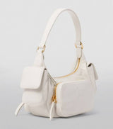 Miu Miu leather pocket shoulder bag