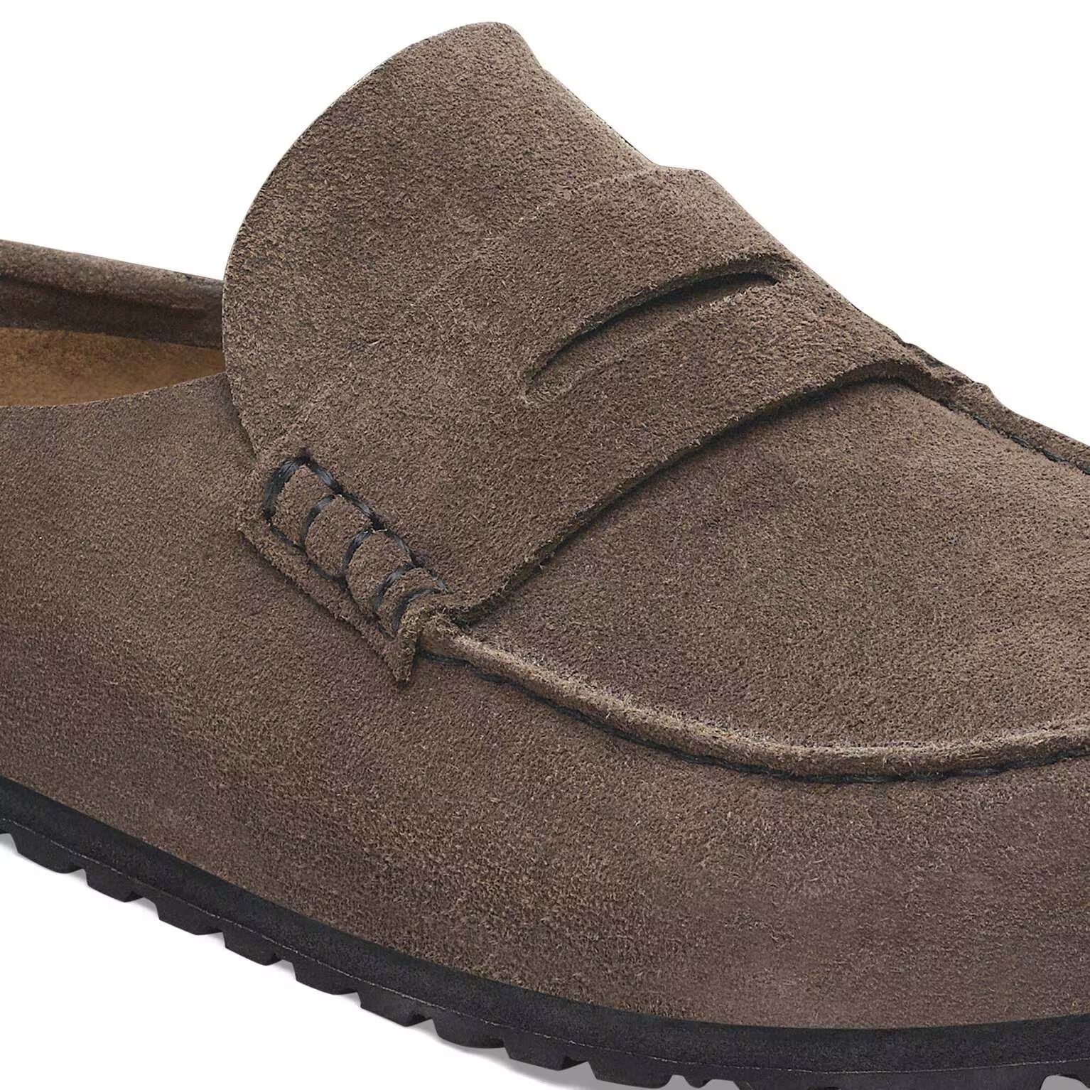 Birkenstock Naples Wrapped Concrete Gray