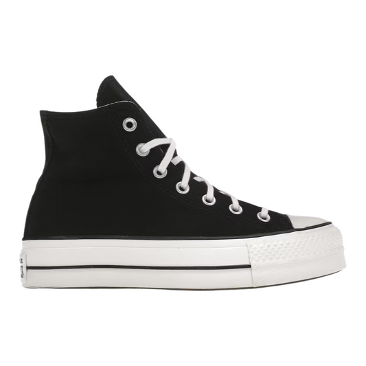 Converse   Chuck   Taylor   All   Star   Hi   Platform   Black   White   (Women's)