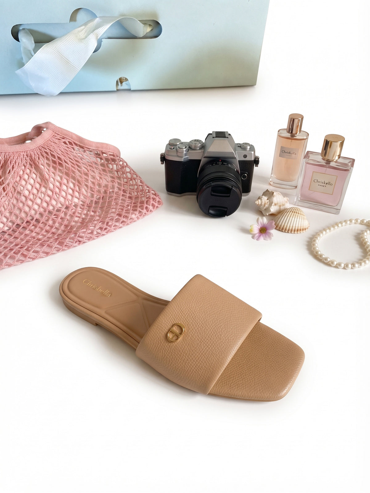 Chrisbella Basic Slipper (Biege)