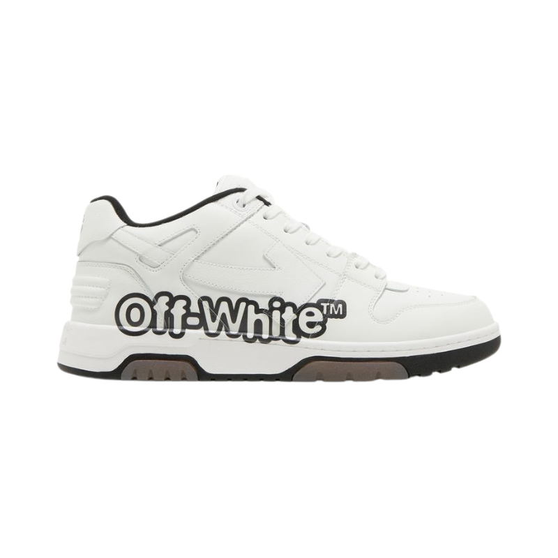 Off-White Out of Office Low “Logo Print - White Black”.