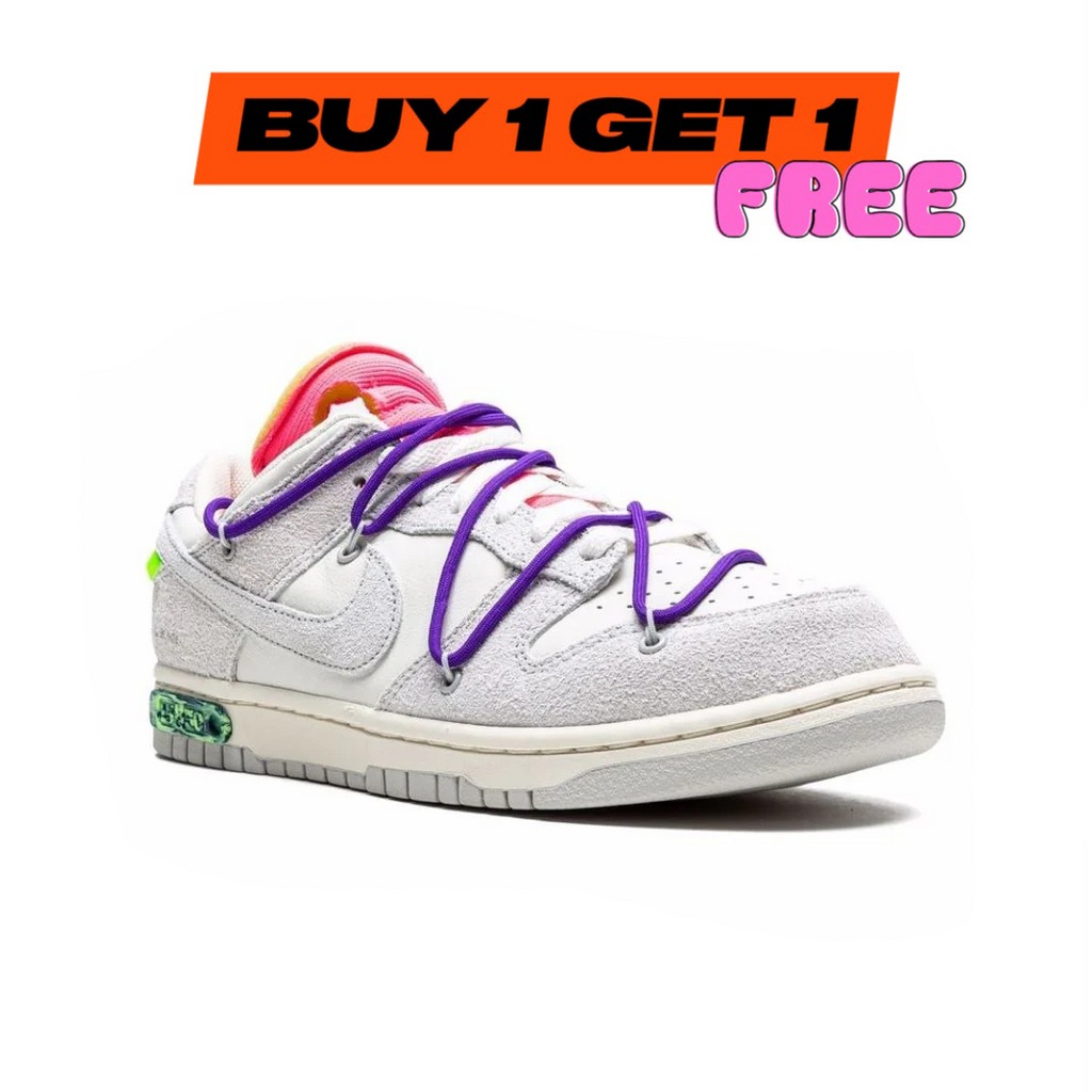 Nike X Off-White Dunk Low "Lot 15" Purple