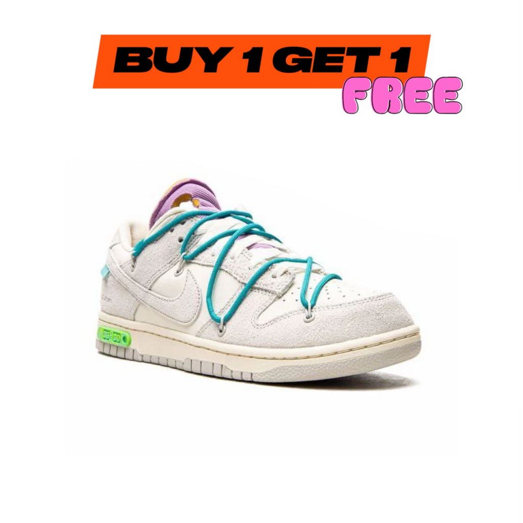 Nike X Off-White Dunk Low "Lot 15" Baby Blue