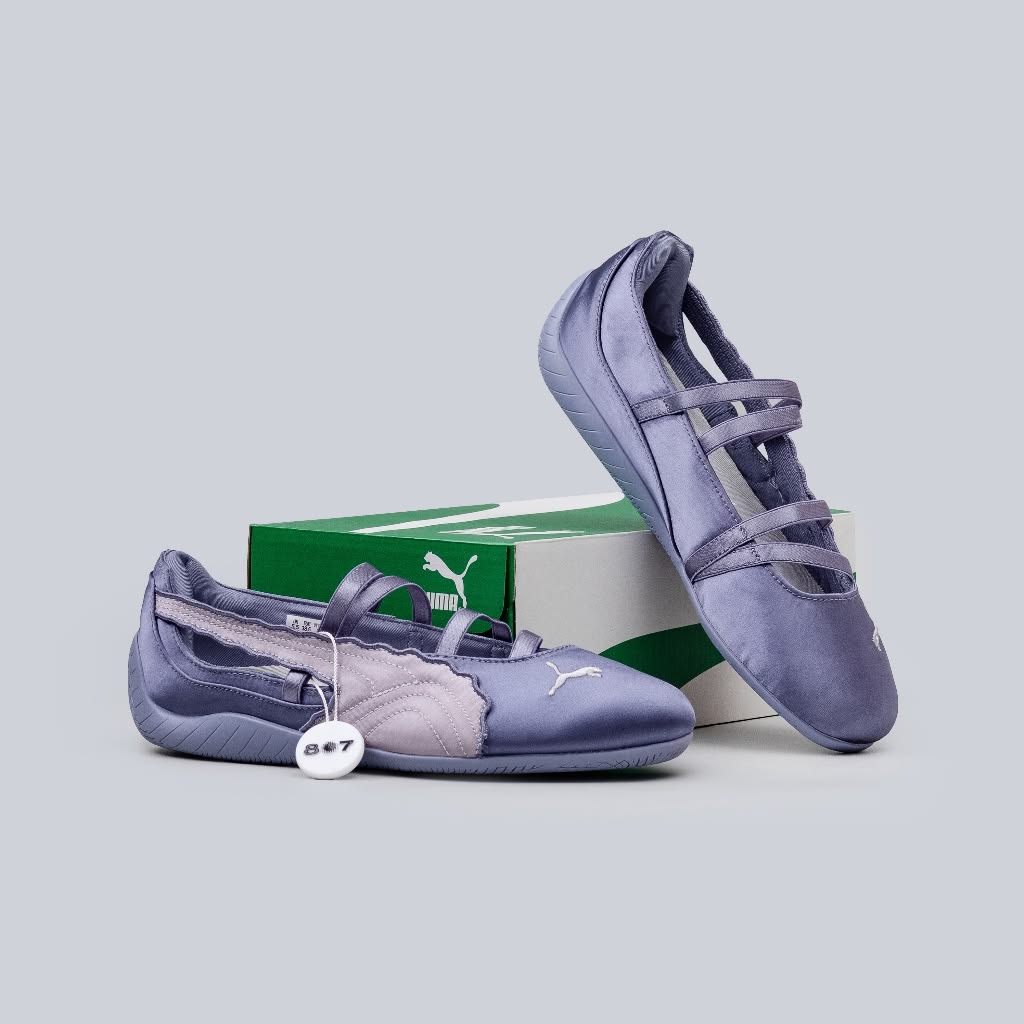 Puma Future Cat Lace-Up ballet Sneakers purple