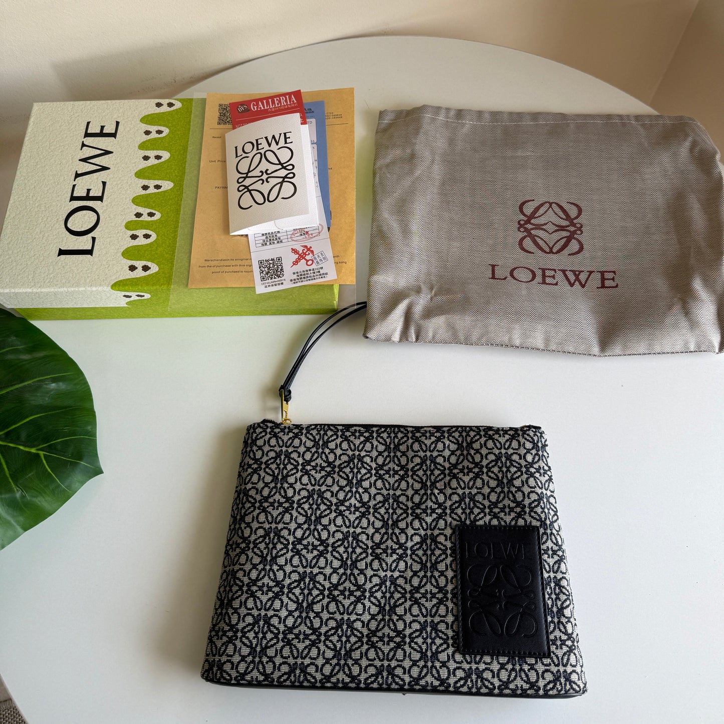 Loewe clutch bag