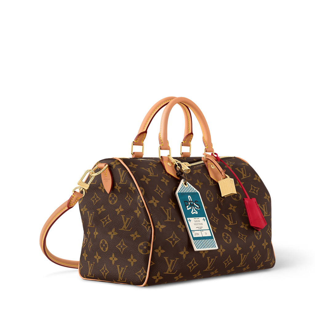 Louis Vuitton Speedy 30 Crafty - red charm PRS tag