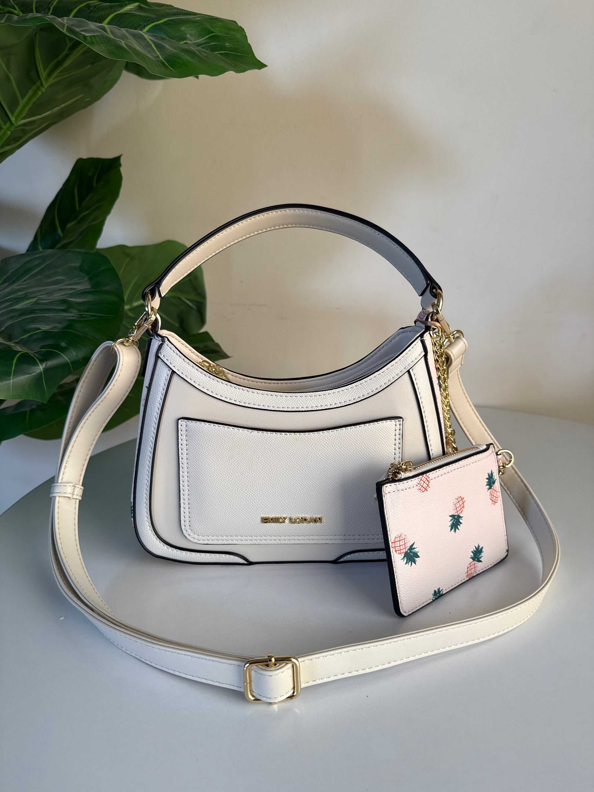 Emily loran half moon wallet