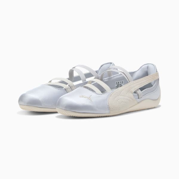 Puma Future Cat Lace-Up ballet Sneakers Satin silver
