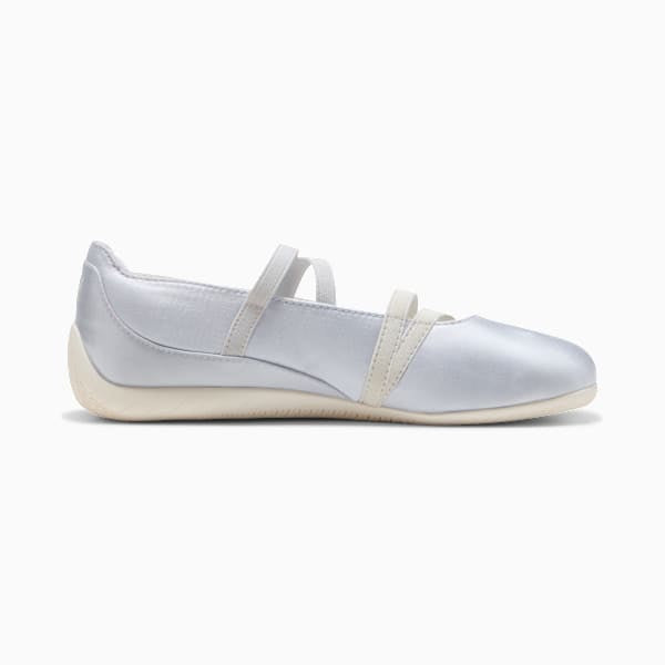 Puma Future Cat Lace-Up ballet Sneakers Satin silver