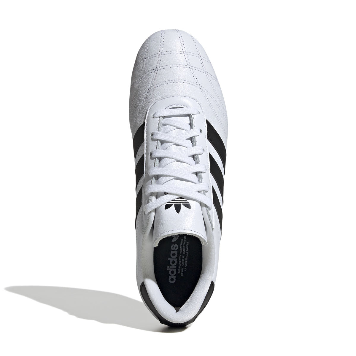 adidas Taekwondo Lace Up Trainers White Black Gum