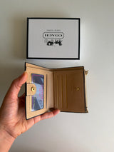 Coach mini wallet