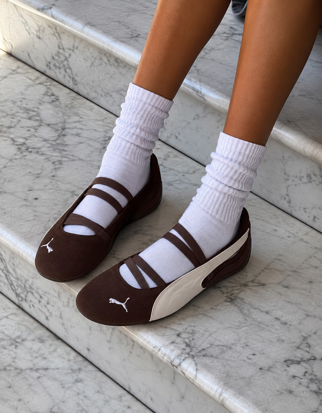 Puma Speedcat Ballet SD 'Brown white suede'