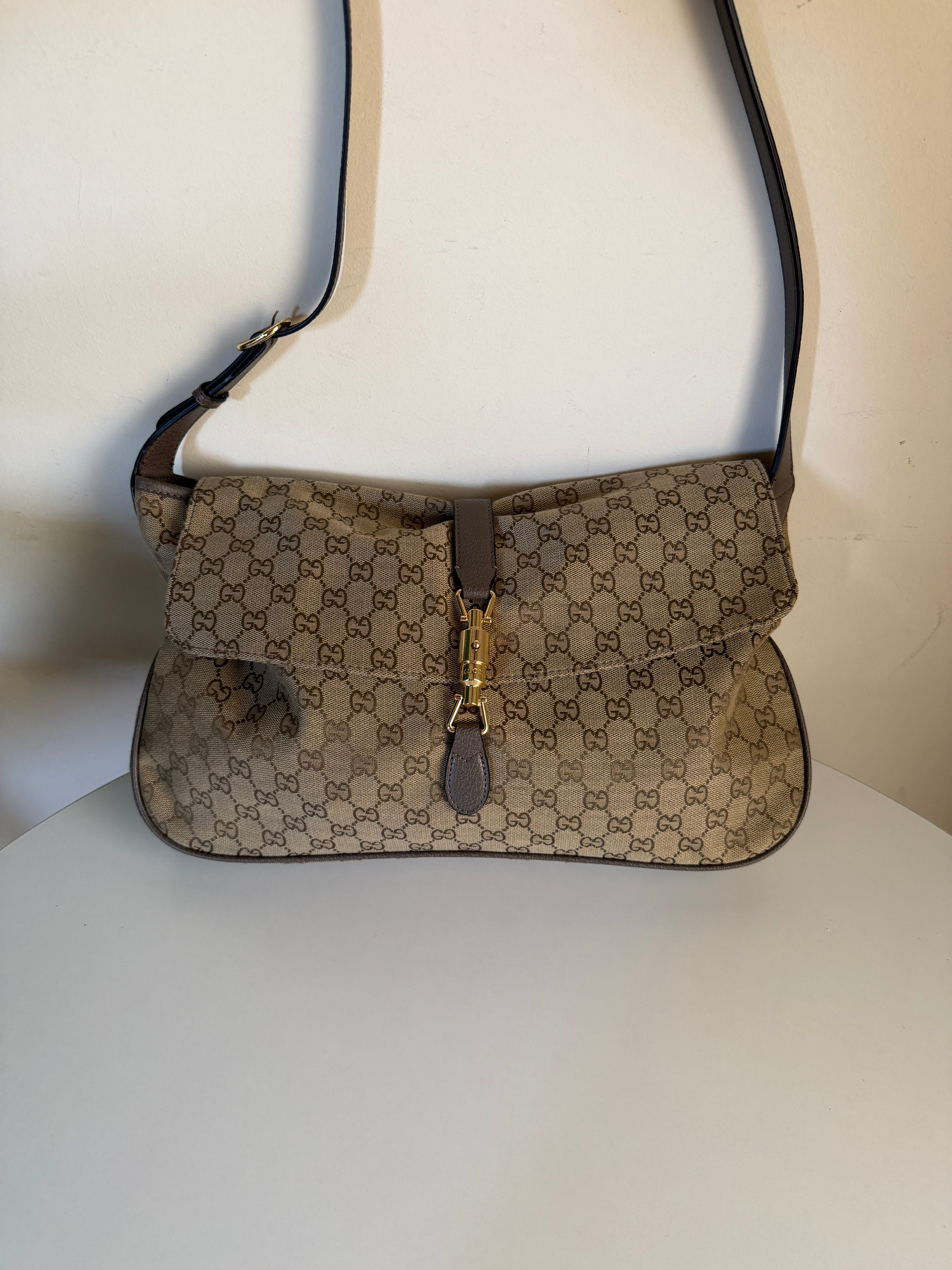 Gucci Jackie Flap large crossbody bag