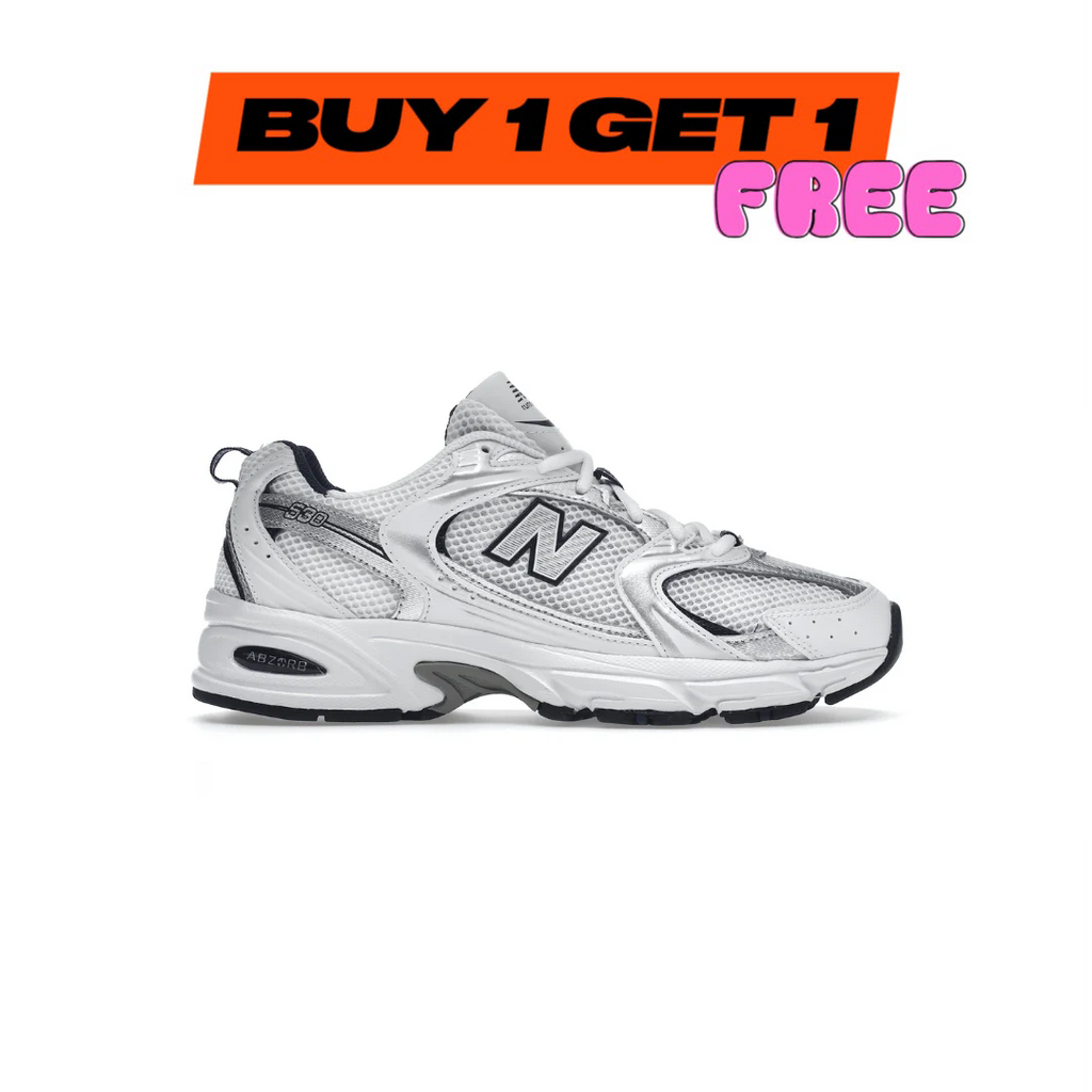 New Balance 530 – White Silver Navy (s)