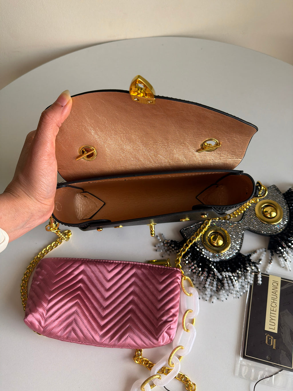 Mini multi bag accessories