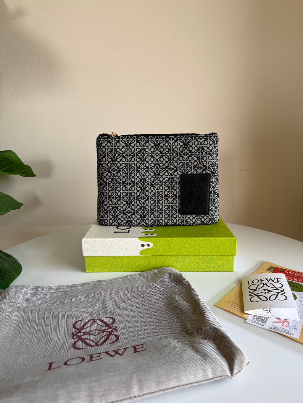 Loewe clutch bag