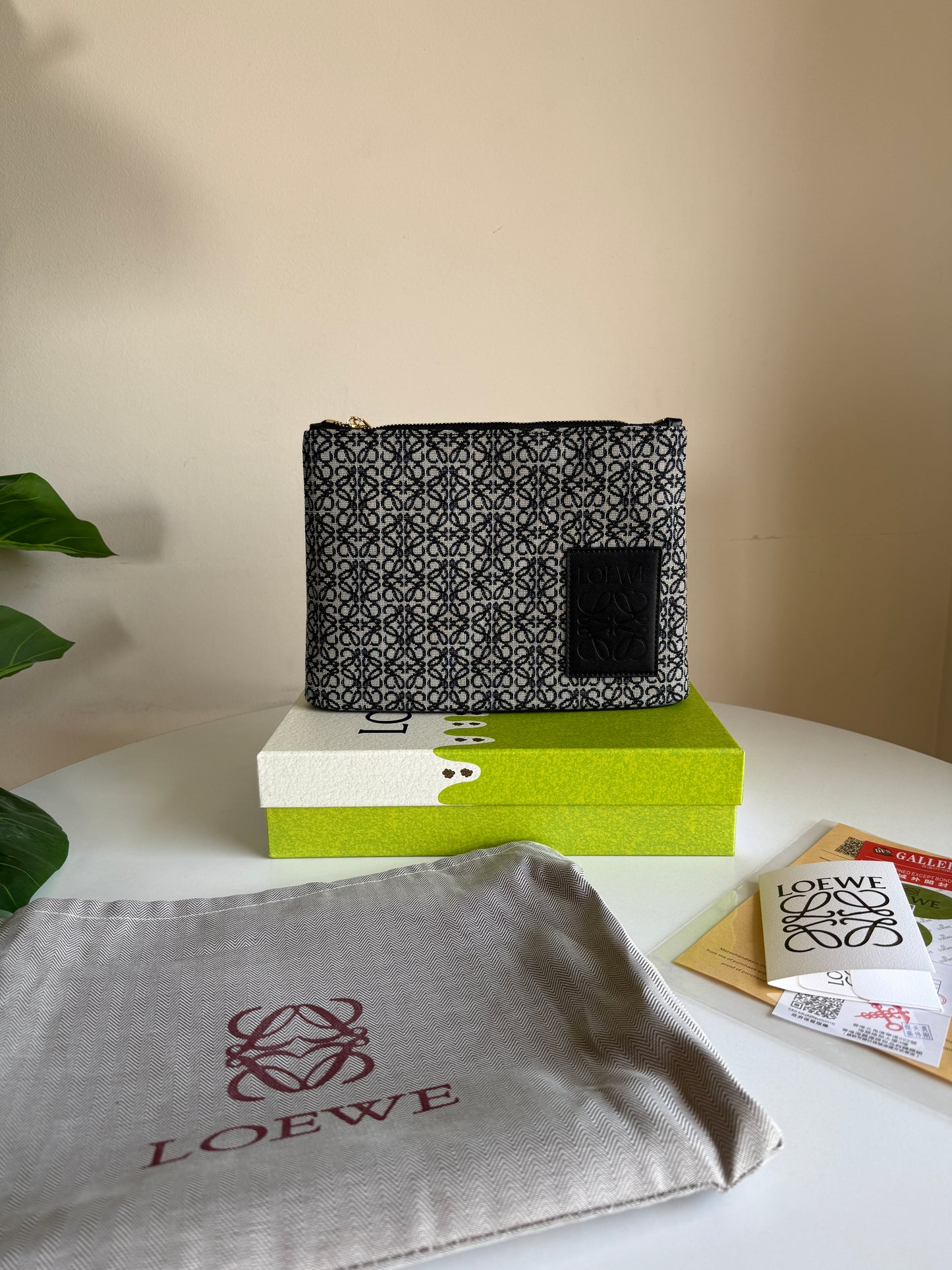 Loewe clutch bag
