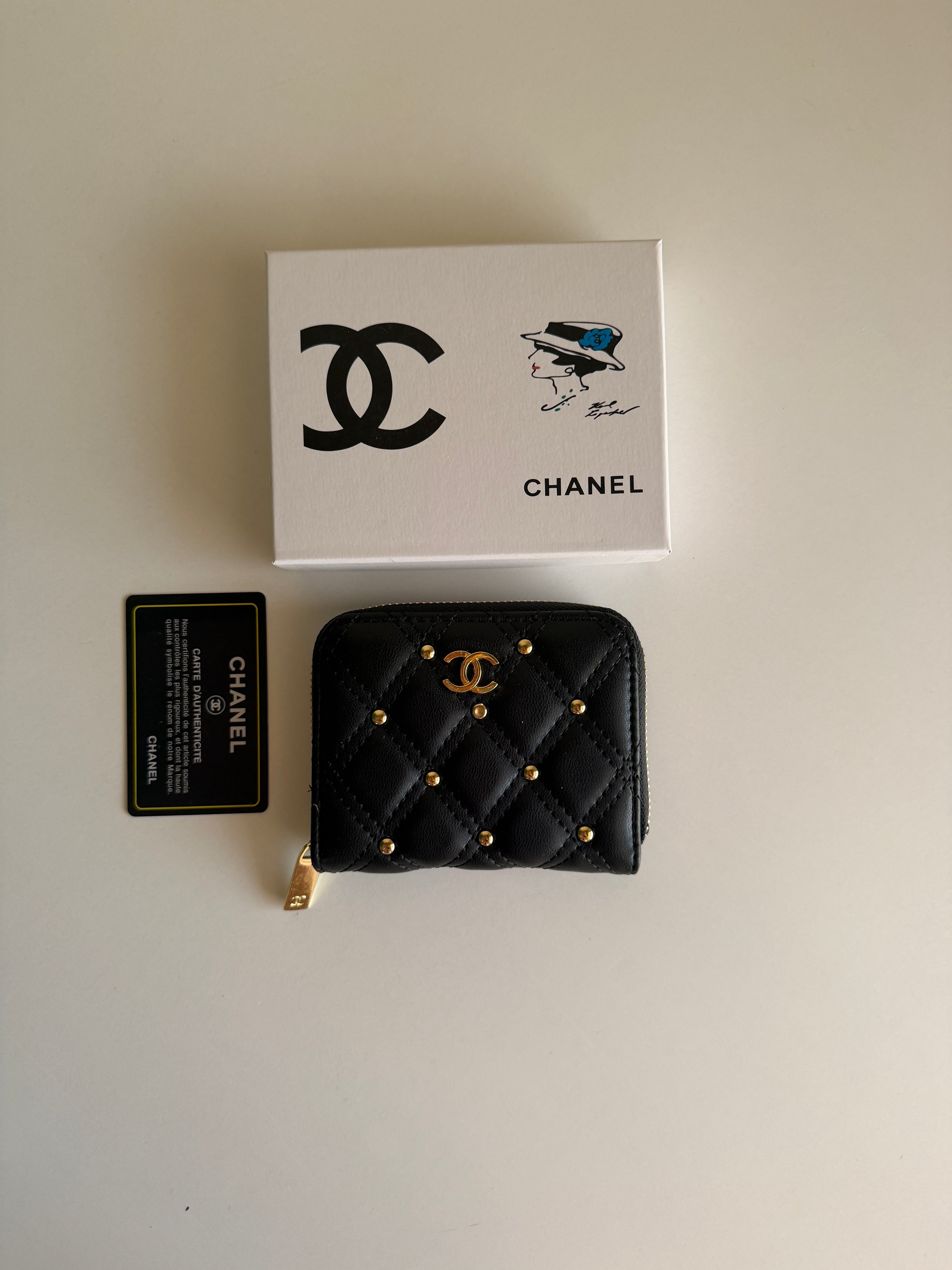 Chanel mini Zipper Wallet
