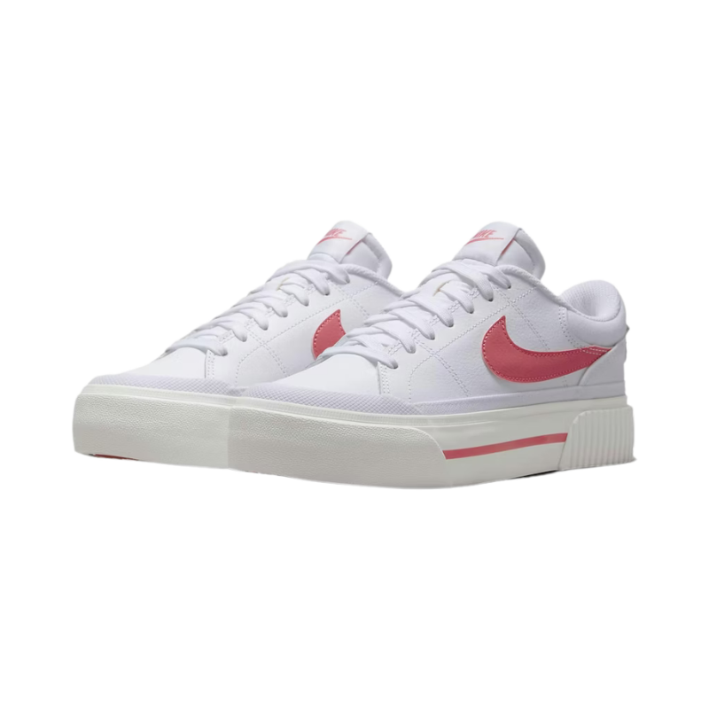 Nike Court Legacy Lift – White Coral