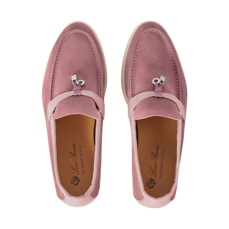 Loro Piana Summer Charms Walk Loafer 'Noisette Rose' Limited edition