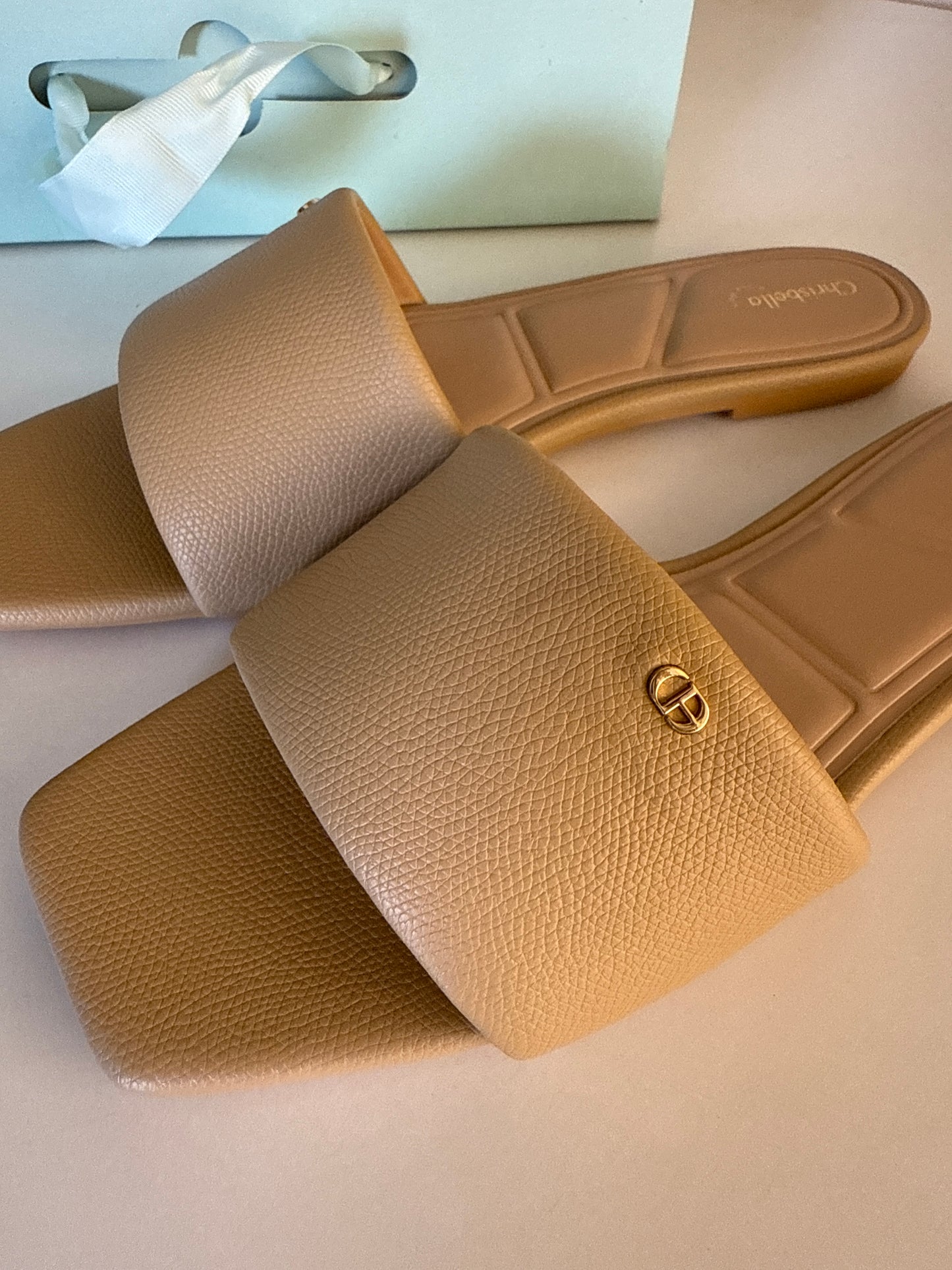 Chrisbella Basic Slipper (Biege)