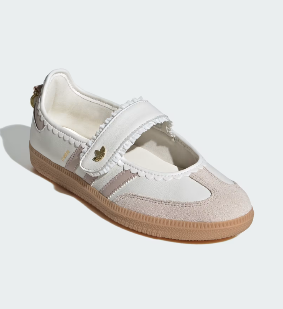 Adidas Samba Jane ballet core white