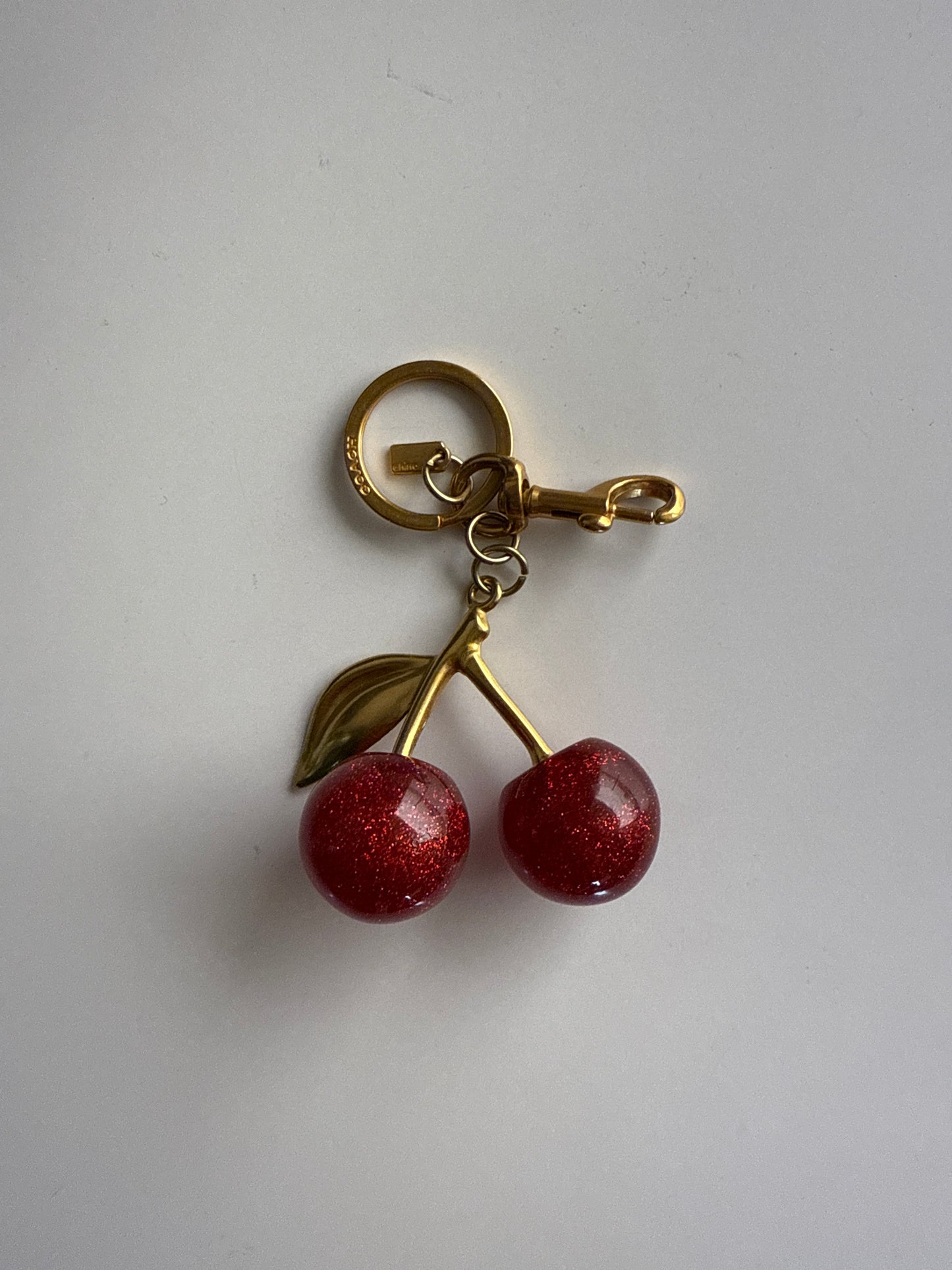 Cherry bag charm (without box)