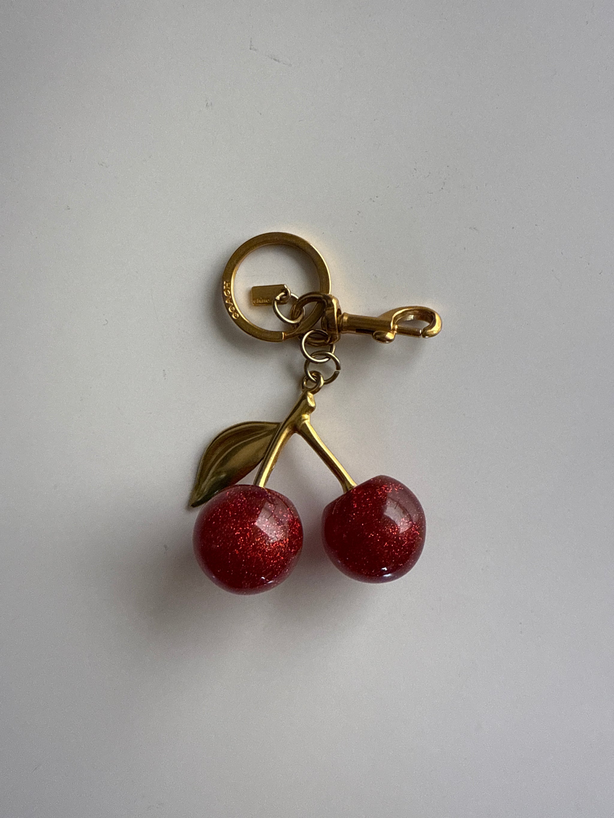 Cherry bag charm (without box)