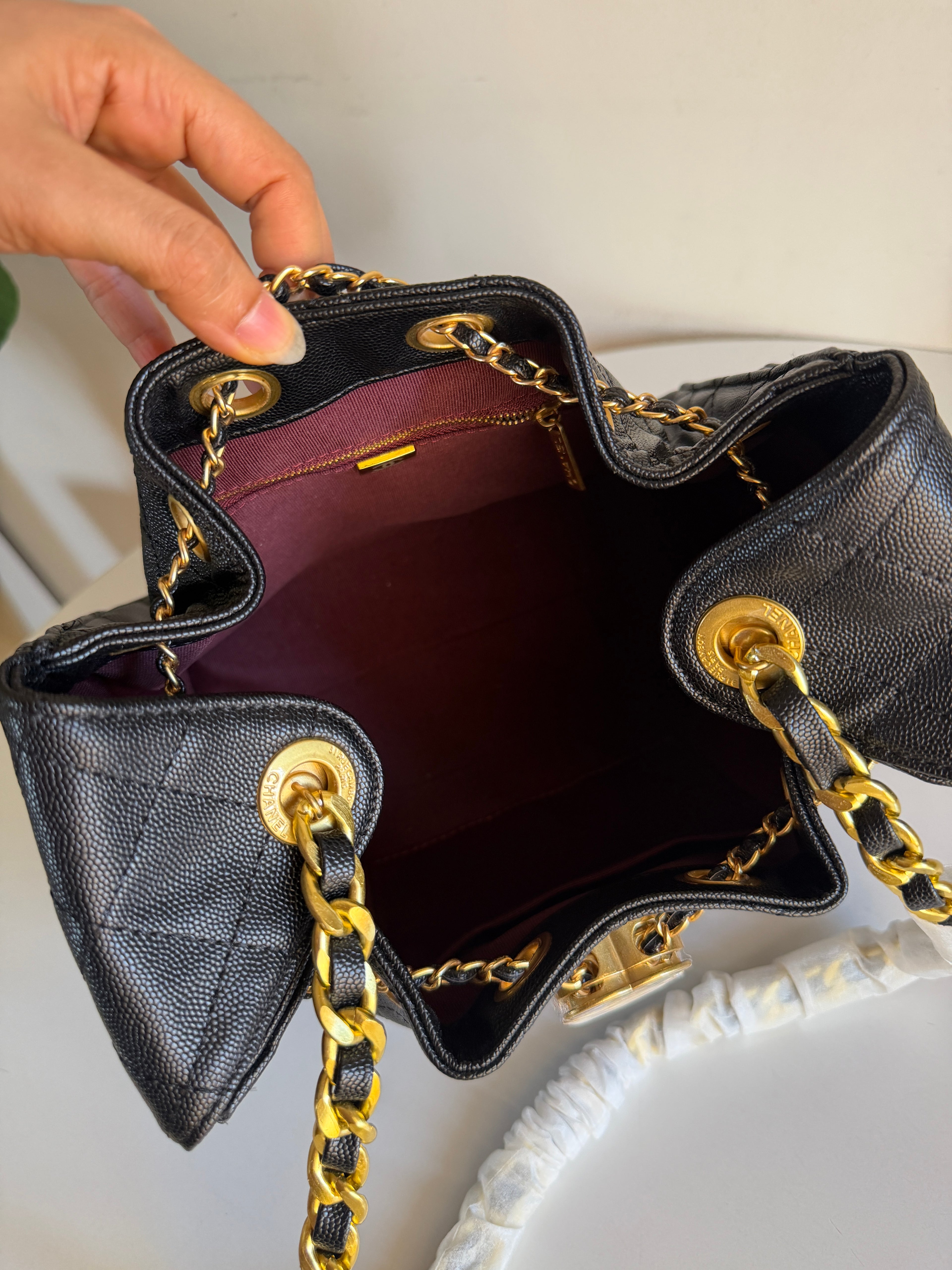 Chanel hobo bag 25 small