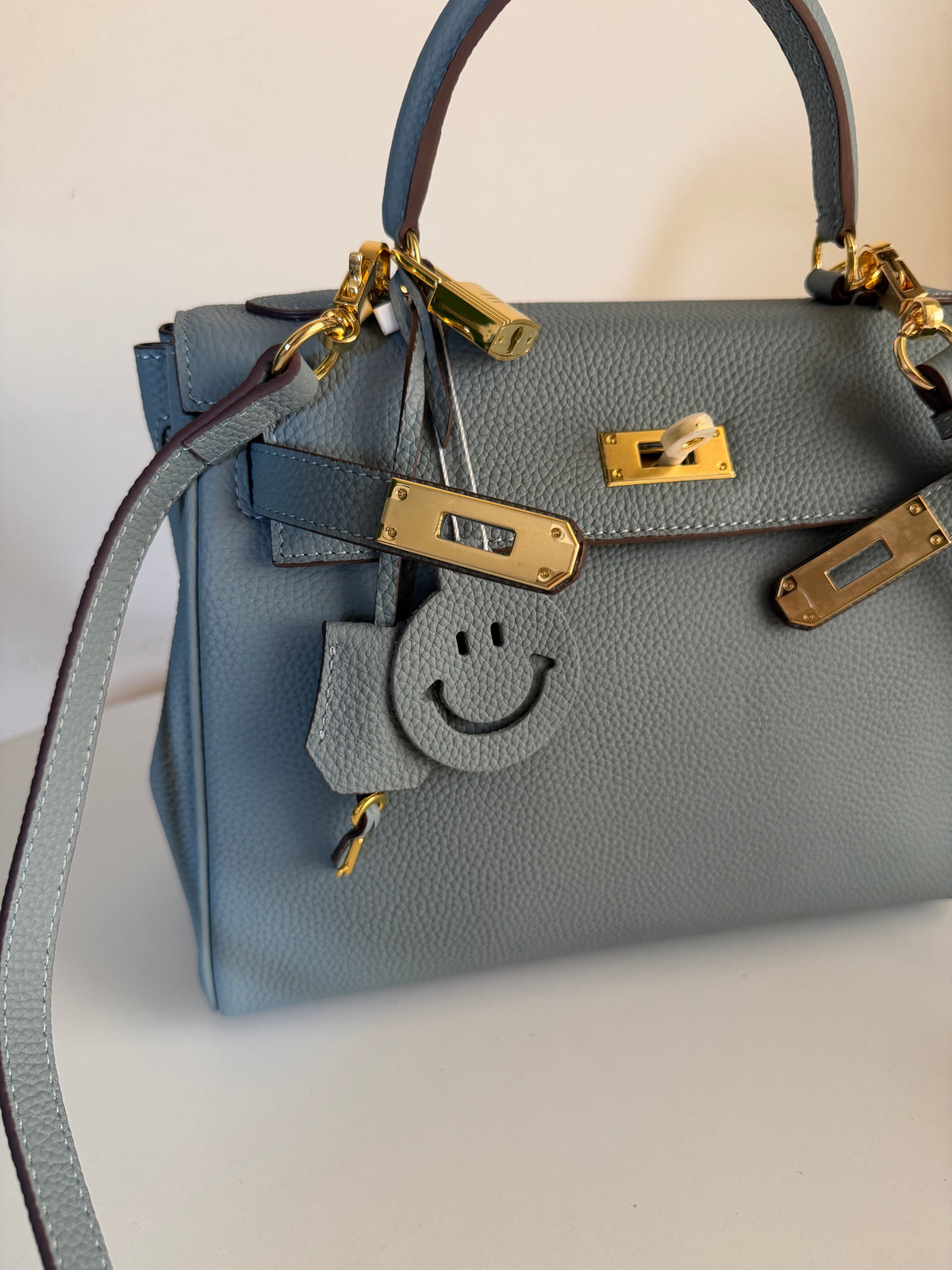 Hermes Birkin 30 Craie in Togo Leather with Gold Hardware baby blue
