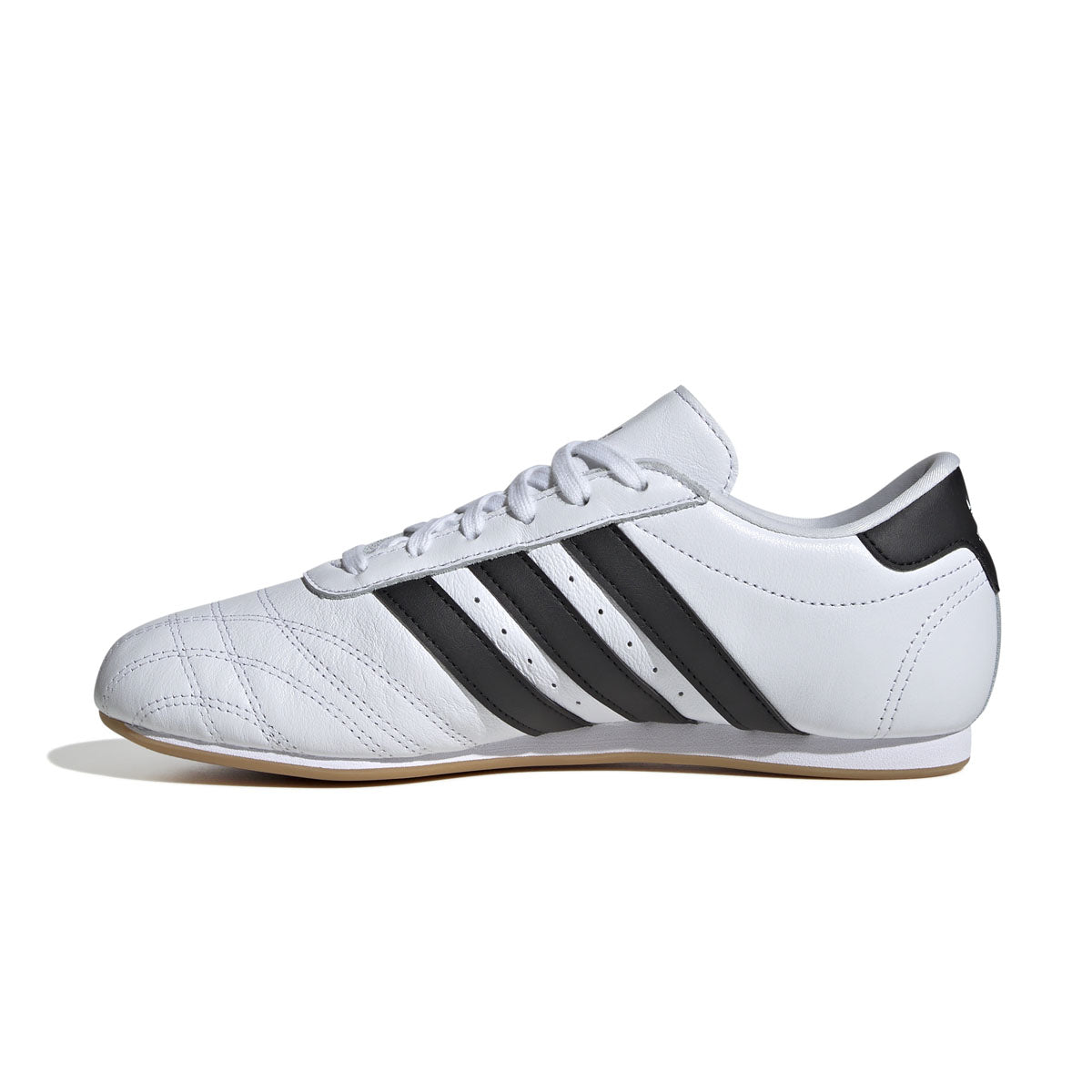 adidas Taekwondo Lace Up Trainers White Black Gum