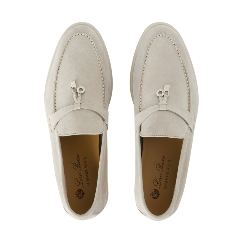 Loro piana Summer Charms Walk Loafer 'Powder Pearl'