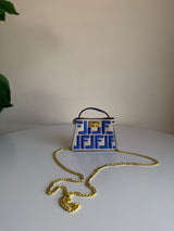 Fendi mini charm bag