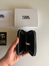 Karl mini Zipper Wallet