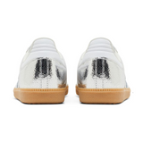 Adidas Samba OG "Silver Metallic Cracked Leather"