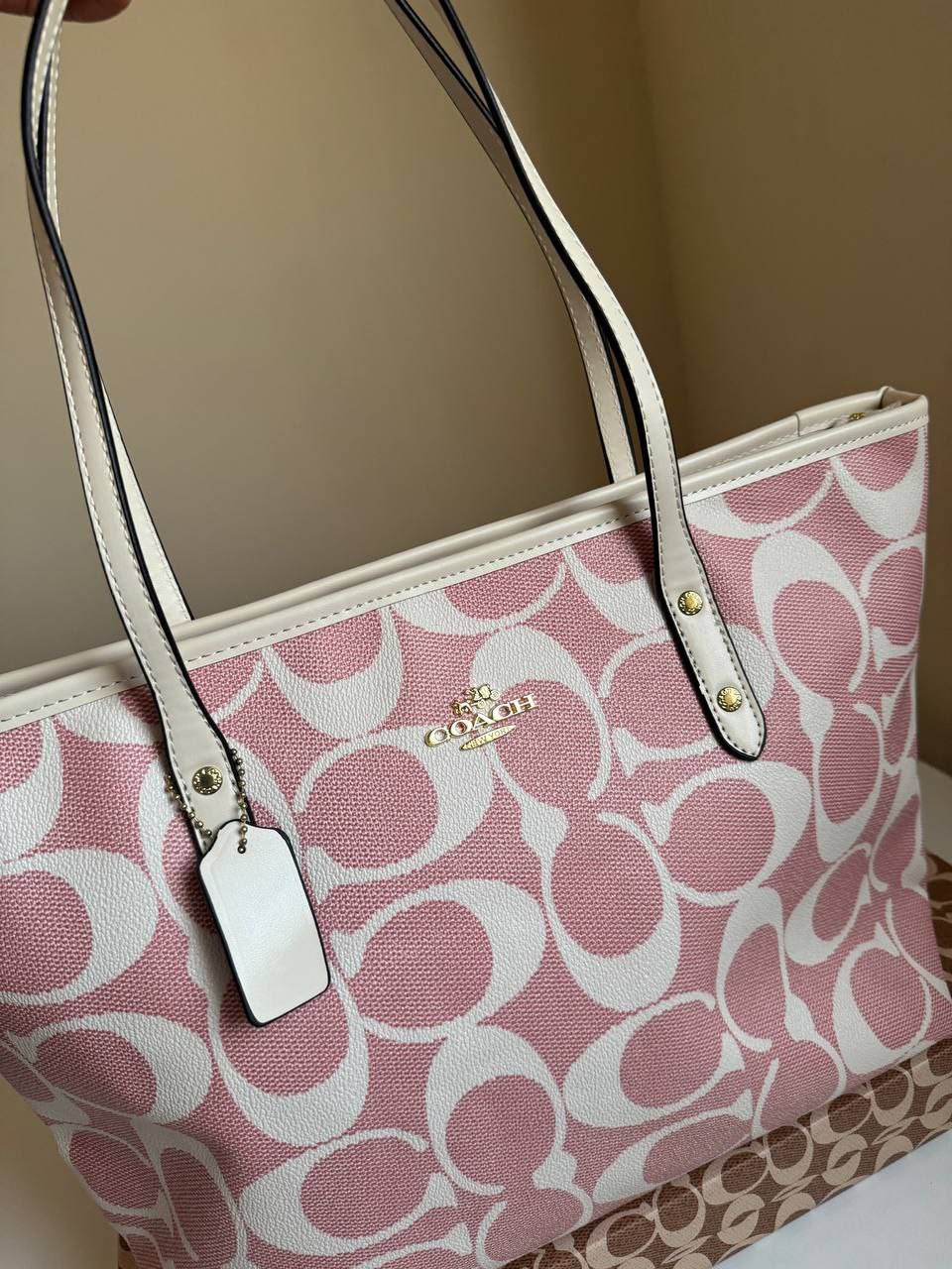 Coach city tote bag