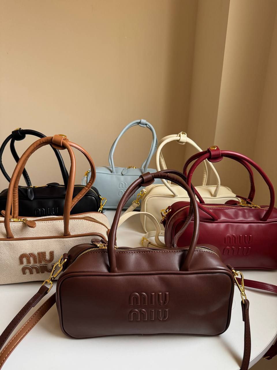 Miu Miu Beau Leather Bag